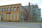 The old Woodward Governor Company's five story building(1910-1941) on Mill Street in Rockford Illinois(the green building).
